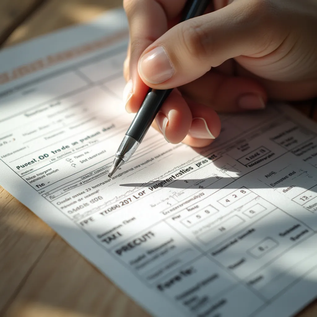 Première déclaration d'impôts